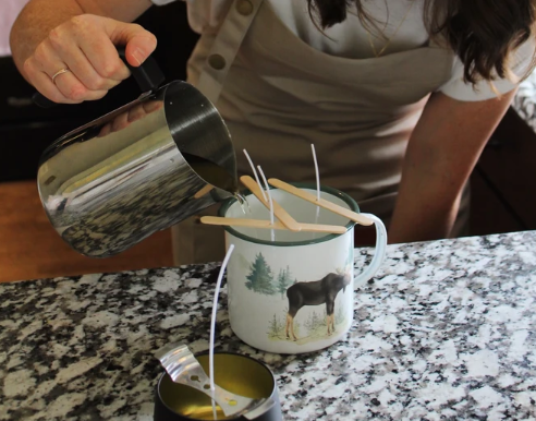 Peaks & Petals Candle Making Class