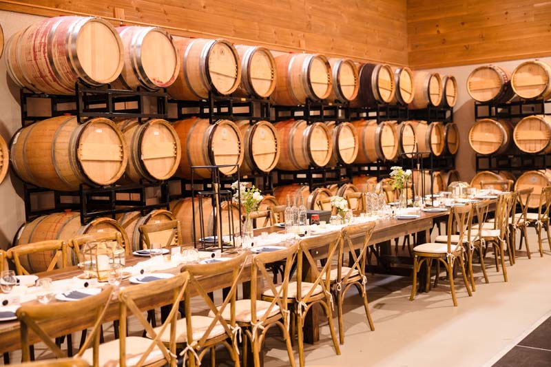 cooper's cellar with tables